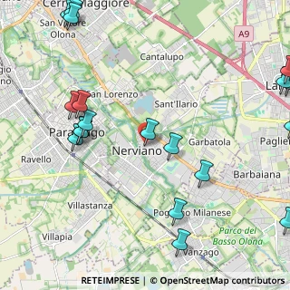 Mappa Via San Fermo, 20014 Nerviano MI, Italia (3.03)
