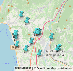 Mappa Via Don Bosco, 37010 Affi VR, Italia (3.63733)