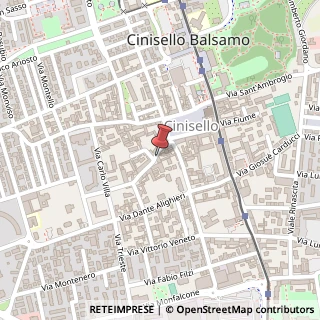 Mappa Via Camillo Benso Conte di Cavour, 15, 20092 Milano, Milano (Lombardia)