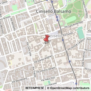 Mappa Via Cavour, 13, 20092 Cinisello Balsamo, Milano (Lombardia)