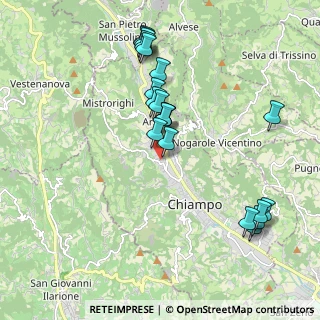 Mappa Via Alessandro Manzoni, 36072 Chiampo VI, Italia (2.022)