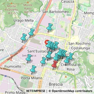 Mappa Galleria Vittorio Veneto, 25128 Brescia BS, Italia (0.799)