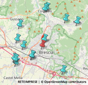 Mappa Galleria Vittorio Veneto, 25128 Brescia BS, Italia (4.74867)