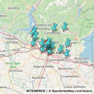 Mappa Galleria Vittorio Veneto, 25128 Brescia BS, Italia (8.28444)