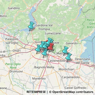 Mappa Galleria Vittorio Veneto, 25128 Brescia BS, Italia (7.0025)