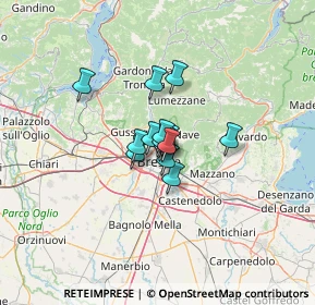 Mappa Galleria Vittorio Veneto, 25128 Brescia BS, Italia (6.30786)