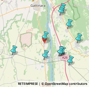 Mappa Via Recinto Castello, 13035 Lenta VC, Italia (4.27364)