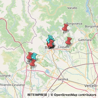 Mappa Via A. Vialardi di Verrone, 13900 Biella BI, Italia (8.41083)