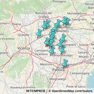 Mappa PIAZZOLA SUL BRENTA, 35016 Piazzola sul Brenta PD, Italia (10.31941)
