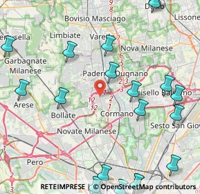 Mappa Ss 35 dei Giovi n, 20037 Paderno Dugnano MI, Italia (5.9495)