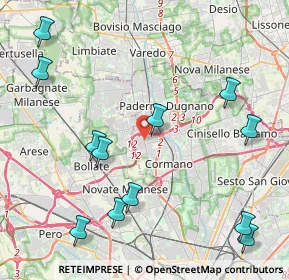 Mappa Ss 35 dei Giovi n, 20037 Paderno Dugnano MI, Italia (5.17583)