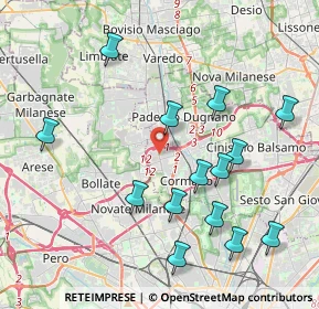 Mappa Ss 35 dei Giovi n, 20037 Paderno Dugnano MI, Italia (4.33286)