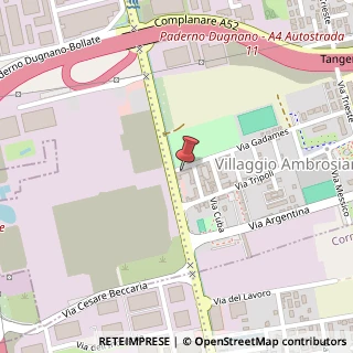 Mappa Via Gadames, 6, 20037 Paderno Dugnano, Milano (Lombardia)