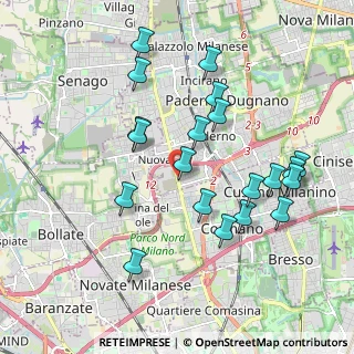Mappa Ss 35 dei Giovi n, 20037 Paderno Dugnano MI, Italia (1.944)