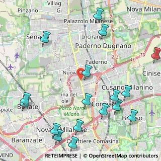 Mappa Ss 35 dei Giovi n, 20037 Paderno Dugnano MI, Italia (2.82118)