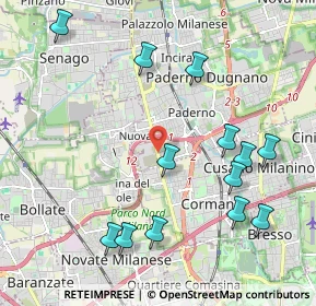 Mappa Ss 35 dei Giovi n, 20037 Paderno Dugnano MI, Italia (2.31154)