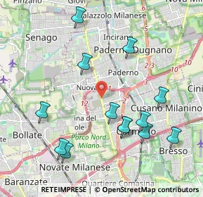 Mappa Ss 35 dei Giovi n, 20037 Paderno Dugnano MI, Italia (2.18077)