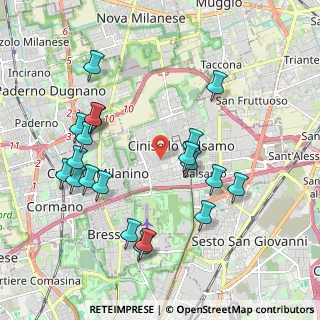 Mappa Via San Francesco d'Assisi, 20092 Cinisello Balsamo MI, Italia (2.095)
