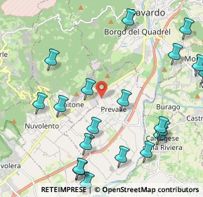 Mappa Via Gardesana, 25080 Prevalle BS, Italia (2.664)