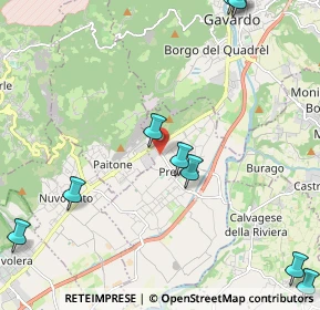 Mappa Via Gardesana, 25080 Prevalle BS, Italia (3.06909)