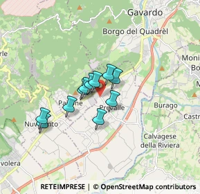Mappa Via Gardesana, 25080 Prevalle BS, Italia (1.11182)