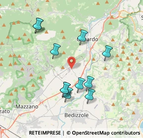 Mappa Via Gardesana, 25080 Prevalle BS, Italia (3.61636)