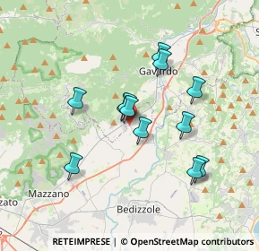 Mappa Via Gardesana, 25080 Prevalle BS, Italia (2.94667)