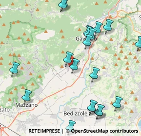 Mappa Via Gardesana, 25080 Prevalle BS, Italia (4.892)