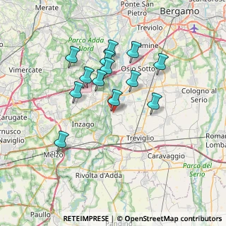 Mappa Via della Vigna, 24045 Fara Gera d'Adda BG, Italia (6.30231)