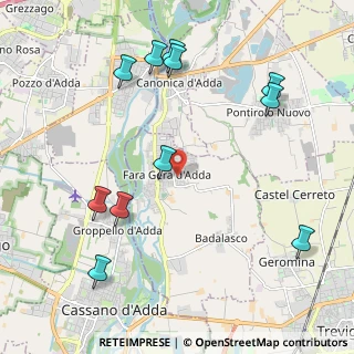 Mappa Via della Vigna, 24045 Fara Gera d'Adda BG, Italia (2.43909)