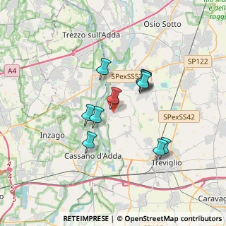 Mappa Via della Vigna, 24045 Fara Gera d'Adda BG, Italia (2.83636)