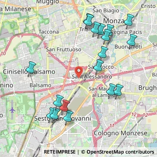 Mappa Via Galileo Galilei, 20092 Cinisello Balsamo MI, Italia (2.45889)
