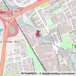 Mappa Via Marmolada, 20037 Paderno Dugnano, Milano (Lombardia)