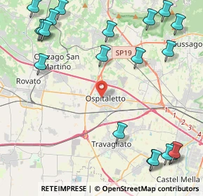 Mappa Via S. Benedetto, 25035 Ospitaletto BS, Italia (6.0425)