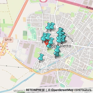 Mappa Via S. Benedetto, 25035 Ospitaletto BS, Italia (0.277)