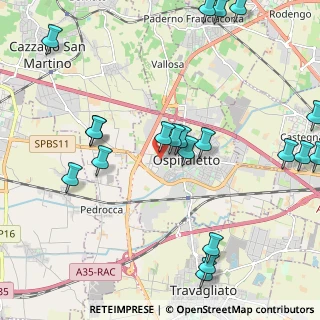 Mappa Via Industriale, 25035 Ospitaletto BS, Italia (2.6055)