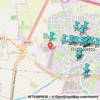Mappa Via Industriale, 25035 Ospitaletto BS, Italia (0.6605)