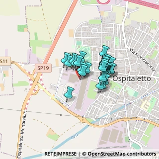 Mappa Via Industriale, 25035 Ospitaletto BS, Italia (0.26036)