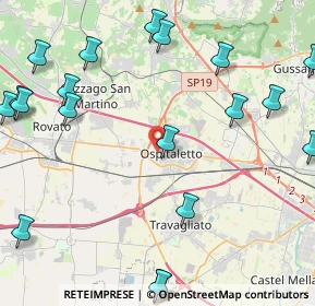 Mappa Via Industriale, 25035 Ospitaletto BS, Italia (5.9975)
