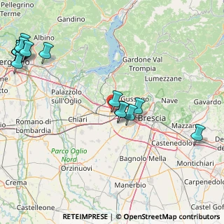 Mappa Via Industriale, 25035 Ospitaletto BS, Italia (24.9935)