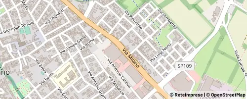 Mappa Nerviano