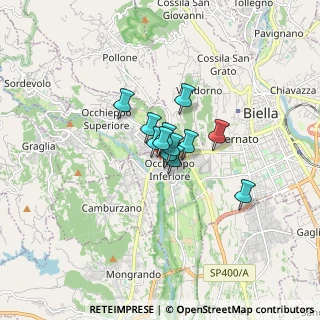 Mappa Via Poma, 13897 Occhieppo Inferiore BI, Italia (0.78583)