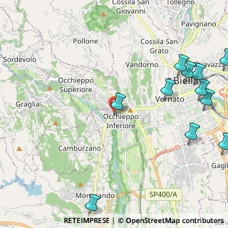 Mappa Via Poma, 13897 Occhieppo Inferiore BI, Italia (3.01545)