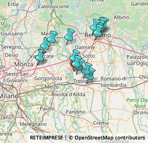 Mappa Via dei Prati Grandi, 24045 Fara Gera d'Adda BG, Italia (11.82867)