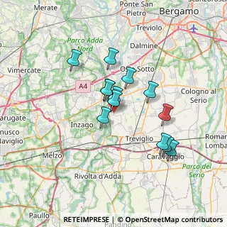 Mappa Via Tarrocchette, 24045 Fara Gera d'Adda BG, Italia (5.52077)