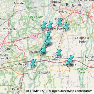 Mappa Via Tarrocchette, 24045 Fara Gera d'Adda BG, Italia (5.82154)