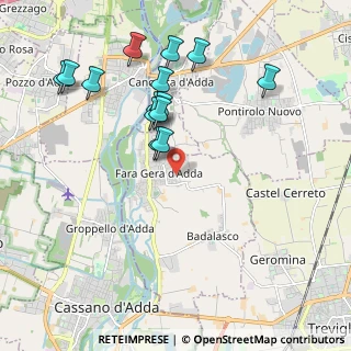 Mappa Via Tarrocchette, 24045 Fara Gera d'Adda BG, Italia (2.03714)