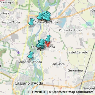 Mappa Via Tarrocchette, 24045 Fara Gera d'Adda BG, Italia (1.695)