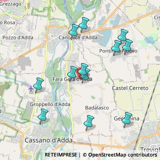 Mappa Via Tarrocchette, 24045 Fara Gera d'Adda BG, Italia (2.105)