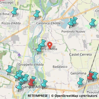 Mappa Via Tarrocchette, 24045 Fara Gera d'Adda BG, Italia (3.55)